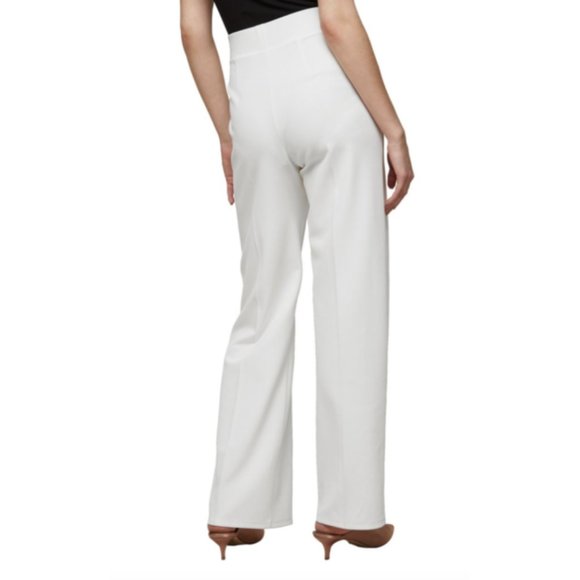 Miss Selfridge Tie-Front Pants, White, US 10 - Picture 2 of 4